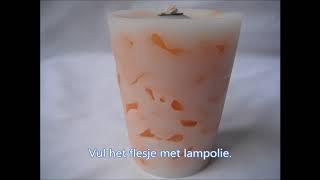 DIY olielamp kaars maken [upl. by Veneaux]