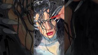 Lady Gaga DISEASE Music Video Painting [upl. by Becky74]