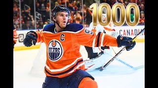 McDavid Fourth Fastest to 1000 Points… [upl. by Atiras]