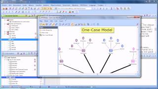 2012 MAXQDA 10 and MAXQDA 11 MAXMaps  OneCase Model [upl. by Astra]