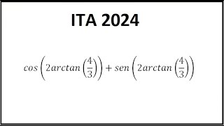 TRIGONOMETRIA  ITA 2024 [upl. by Palma]