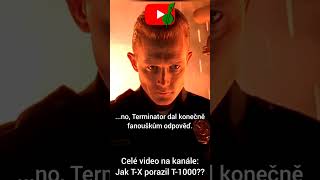 TX vs T1000  Terminator Skynet T800 arnoldschwarzenegger czsk scifi lore fakta Short [upl. by Ttocserp]