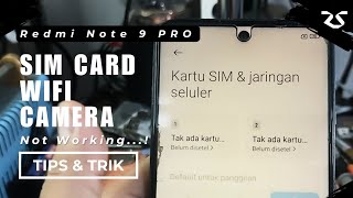 REDMI NOTE 9 PRO KARTU SIM TIDAK TERBACA  FULL TIPS amp TRIK [upl. by Betta]