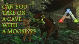 quotCan You Take A Megaloceros In A Cavequot MadHat Plays ARK Solo PVP E8 [upl. by Matthews884]