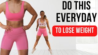 Do This Every Day To Lose Weight  500 Calorie Workout [upl. by Bonns]