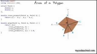 Area of polygon [upl. by Nivlag]