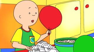 Surprise Birthday Party  Caillou Cartoon [upl. by Nations]