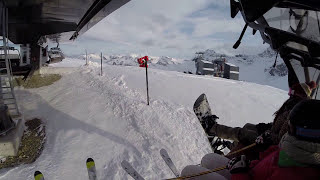 Sesselbahn Urdenfürggli Valbella Arosa Lenzerheide [upl. by Grove]