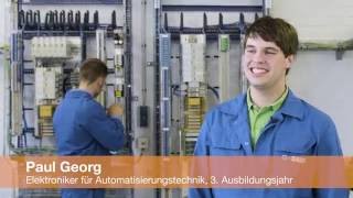 Ausbildung bei BASF Elektroniker für Automatisierungstechnik mw [upl. by Ardy]