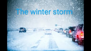 VLOG 32  Wild Calgary Winter Storm Caught on Dashcam [upl. by Hesper328]