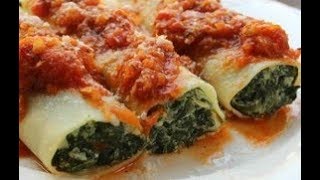 Canelones Caseros de Acelga tutorial paso a paso [upl. by Siuqcram]