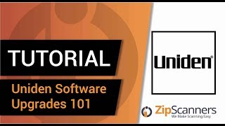 Uniden Software Upgrades 101 [upl. by Keily]