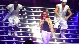 Cher Lloyd Boom Shake The Room Live Wembley Arena HD [upl. by Lengel49]