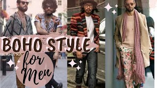 11 BOHEMIAN STYLE FOR MEN  BOHO OUTFITS  Style Guide 2020 [upl. by Sarine]