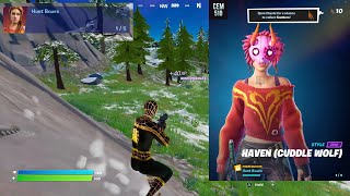 Hunt Boars Cuddle Wolf Fortnite Haven Mask Styles [upl. by Neerak]