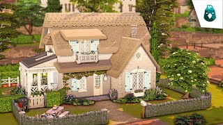 SMALL FAMILY COTTAGE 🌺  The Sims 4 Cottage Living Speed Build [upl. by Nirred]