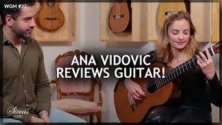 WORLDS MOST FAMOUS GUITAR 🤫  ANA VIDOVIC on The Weekly Guitar Meeting 32 Cadiz Stephany Lijoi [upl. by Niatsirhc106]