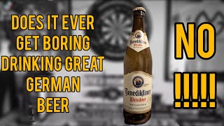 Benediktiner weissbier 54  Ettal abbey  review No 1880 [upl. by Matilde]