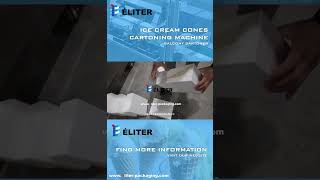 Ice Cream Wafer Cones Cartoning Machine [upl. by Eloisa]