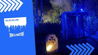 Walibi holland halloween frigt nights ghostly graveyard scare zone [upl. by Anairda]