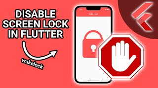 Flutter Tutorial  Prevent Automatic Screen Lock wakelock Flutter AppDevelopment [upl. by Allak]