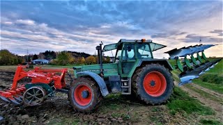 Fendt Favorit 614 LSA Turbomatik E mit Gassner 5 Schar Volldrehpflug [upl. by Ramuk]