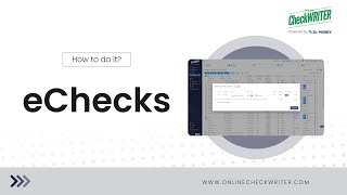 Easily send an eCheck or Email Check  Using OnlineCheckWritercom – Powered by Zil Money [upl. by Ahsekram992]