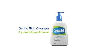 Cetaphil® Gentle Skin Cleanser  Cetaphil Singapore [upl. by Tobin]