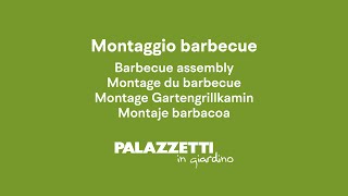 Montaggio Barbecue  Palazzetti In Giardino [upl. by Hadeis]