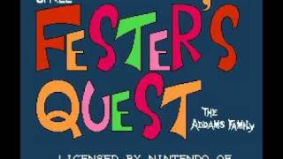 NES  Addams Family  Festers Quest [upl. by Craggy293]