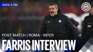 MASSIMILIANO FARRIS INTERVIEW  ROMA 24 INTER 🎙️⚫🔵 [upl. by Stevana2]