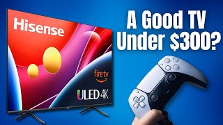 The Best Gaming TV Under 300  Hisense U6HF Review [upl. by Sone324]