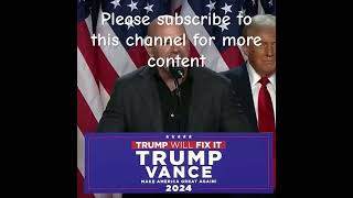 Dana white speech Trump victory happy 4k trump trump2024 lol danawhite celebrateelection [upl. by Akemehc]