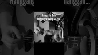 paralumbay paraluman sad version fingerstyle guitar cover  abz collado  adie [upl. by Neicul]