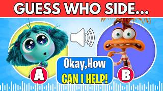 Can You Guess WHO SAID IT  Inside Out 2 Movie  Anxiety Envy Joy  🔊Voice Quiz  The Lucky Quiz [upl. by Jolynn]