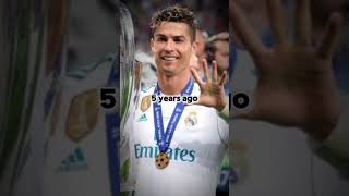 Then vs Now Hushhh Ronaldo goateditz cr7football mrcool [upl. by Bathelda985]