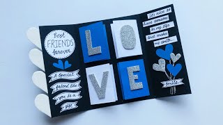 How to Make Special Birthday Card For Best FriendDIY Birthday Card ArtCraftByTulsi [upl. by Burwell]