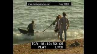 Ted Danson blooper Gulliver out take Ted Danson in a sinking boat 1990s  Film 90000 [upl. by Doowle]