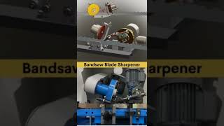 Bandsaw Blade Sharpener  working engineering [upl. by Perce443]