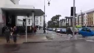 Inondations Rabat 04112014 [upl. by Lizzy]