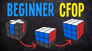 The Fastest SpeedCubing Method Intro to CFOP for Beginners [upl. by Arvo]