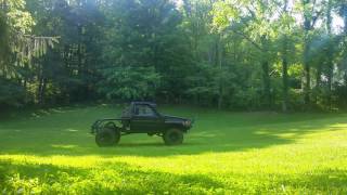 Showing 2wd vs 4wd Surface  wet grass [upl. by Sivad]