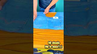 Como doblar pantalones challenge egg cortarporlalineadepuntos skills diy cinturon futbol [upl. by Birkner]