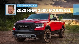 2020 Ram 1500 EcoDiesel First Drive Review [upl. by Tal]