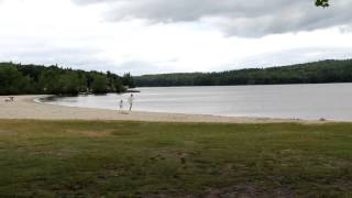 Quiet day at Sunapee State Beach [upl. by Euqinna]