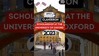 Fully funded Oxford Clarendon Scholarship 2024 [upl. by Anialed]