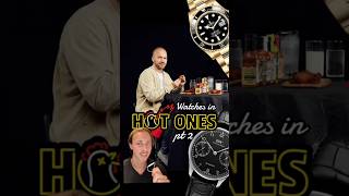 Watches on Hot Ones Pt2 shorts hotones [upl. by Mather611]