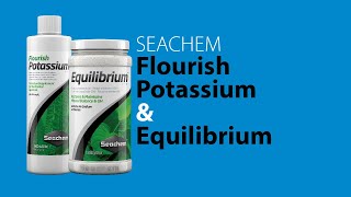 Seachem Flourish Potassium and Equilibrium [upl. by Airam]