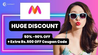 Myntra Coupon Code 2024  How to apply Coupon Code in Myntra  Myntra Referral Code [upl. by Eillah]