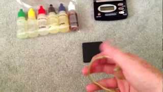 How to use a gold test kit 10k 14k 18k 22k 24k HD shown how [upl. by Sidnal]